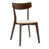 Set de dining Benson - Toto 5 piese, Gri - Nuc, 80x80x75 cm - Nuc
