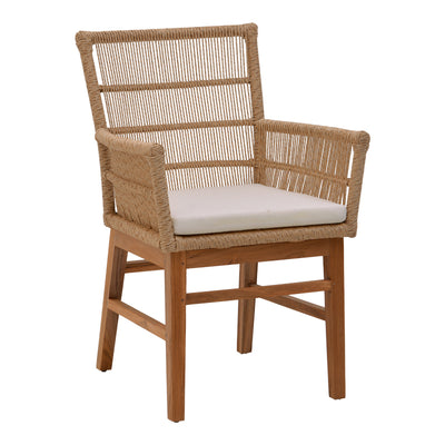 Set de dining Inca-Kenda 5 piese, Natural, D120x75 cm, detaliu produs