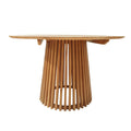 Set de dining Inca-Kenda 5 piese, Natural, D120x75 cm, foto produs 7