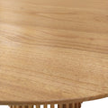 Set de dining Inca-Kenda 5 piese, Natural, D120x75 cm, foto produs 8