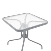 Set de gradina 3 piese Watson-Calan metal-tex Marone, 60x75x90 cm, foto produs 8