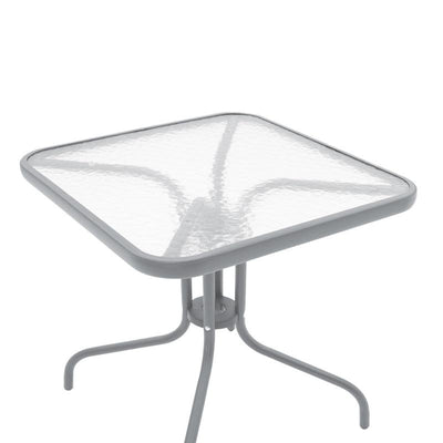 Set de gradina 3 piese Watson-Calan metal-tex Marone, 60x75x90 cm, foto produs 8