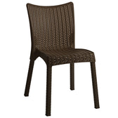 Set de gradina masa si scaune Explore-Confident set 5 piese, maro, 150x90x73 cm, detaliu produs