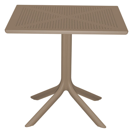 Set de gradina masa si scaune Groovy, Confident set 3 piese, cappuccino, 80x80x74 cm