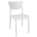 Set de gradina masa si scaune Groovy-Ignite set 3 piese, alb, 80x80x74 cm, detaliu produs