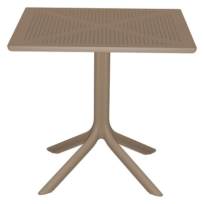 Set de gradina masa si scaune Groovy, Ignite set 3 piese, cappuccino, 80x80x74 cm, imagine suplimentara