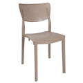 Set de gradina masa si scaune Groovy, Ignite set 5 piese, cappuccino, 80x80x74 cm, detaliu produs