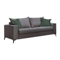 Set de living Verona 2 piese 2-3 locuri antracit mak14 - perne de cedru mak07, 93x225 cm, imagine suplimentara