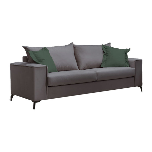 Set de living Verona 2 piese 2-3 locuri antracit mak14 - perne de cedru mak07, 93x225 cm