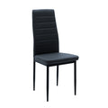 Set de Masa 5 piese Natali-Parker facut culori, negru-Natural, 120x80x76 cm, imagine suplimentara