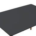 Set de Masa 5 piese Natali-Parker facut culori, negru-Natural, 120x80x76 cm, foto produs 7