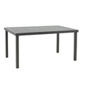 Set de Masa Azelie-Kliton 7 piese din tesatura antracit-aluminiu, antracit, 77x55x94 cm, imagine suplimentara