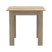 Set de Masa de 3 piese Manka I - Gaston, sonoma-negru, 80x80x77 cm, foto produs 6