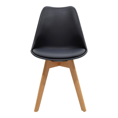 Set de Masa de 3 piese Manka I -Gaston, trufei de sonoma-negru, 80x80x77 cm, perspectiva suplimentara