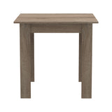 Set de Masa de 3 piese Manka I -Gaston, trufei de sonoma-negru, 80x80x77 cm