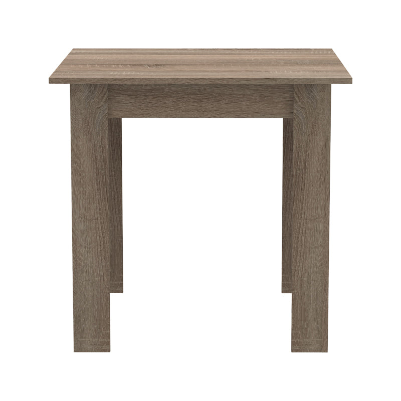 Set de Masa de 3 piese Manka I -Gaston, trufei de sonoma-negru, 80x80x77 cm, foto produs 6