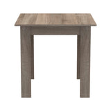 Set de Masa de 3 piese Manka I -Gaston, trufei de sonoma-negru, 80x80x77 cm