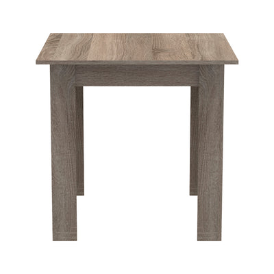 Set de Masa de 3 piese Manka I -Gaston, trufei de sonoma-negru, 80x80x77 cm, foto produs 7