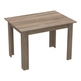 Set de Masa de 5 piese Manka-Parker facut, negru-sonoma, 110x80x77 cm, foto produs