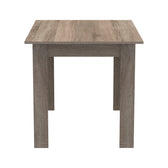 Set de Masa de 5 piese Manka-Parker facut, negru-sonoma, 110x80x77 cm, foto produs 7