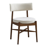 Set de Masa Dining Eleganza-Raudi 7 piese, nuc, 180x99x76 cm