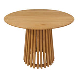 Set de Masa Elaiza-Kenda 5 piese, Natural, D80x75 cm