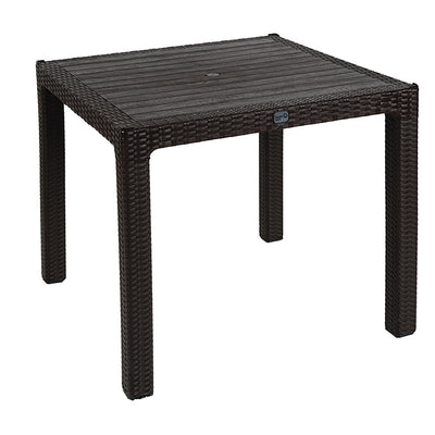Set de Masa Explore-Confident set 5 piese, maro, 90x90x74 cm, imagine suplimentara