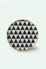 Set de mic dejun Chess, Negru, 18 piese