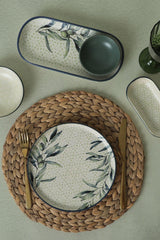 Set de mic dejun Leaf, Multicolor, 18 piese