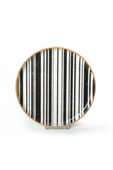 Set de mic dejun, Negru, 22 cm