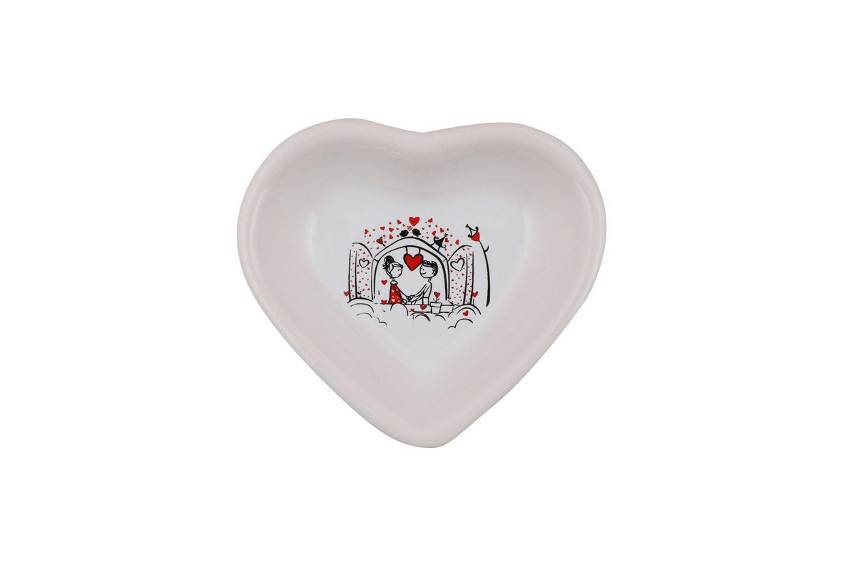 Set de mic dejun, Roșu, 14 piese