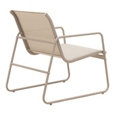 Set de mobilier de exterior cu funcție relaxare Veranda, textilene-metal, cappuccino, 110x74x75 cm, foto produs 7