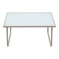Set de mobilier de exterior cu funcție relaxare Veranda, textilene-metal, cappuccino, 110x74x75 cm, foto produs 9