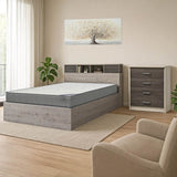 Set de mobilier pentru dormitor de student Dwell, pachet format 3 piese, 168x203x102 cm