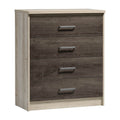 Set de mobilier pentru dormitor de student Dwell, pachet format 3 piese, 168x203x102 cm, perspectiva suplimentara