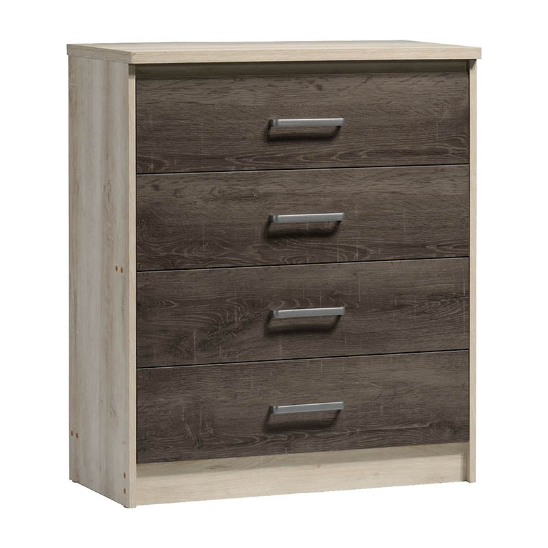 Set de mobilier pentru dormitor de student Dwell, pachet format 3 piese, 168x203x102 cm, perspectiva suplimentara