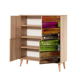 Set de mobilier pentru hol Multilux - 726 - 1053 Hallway Furniture Set 2, Sonomo, 111x36x95 cm