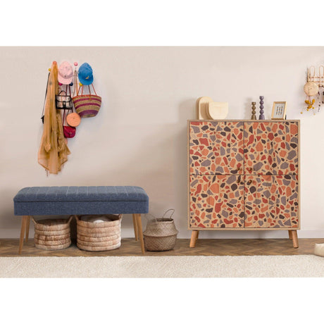 Set de mobilier pentru hol Multilux - 726 - 1053 Hallway Furniture Set 22, Sonomo, 111x36x95 cm