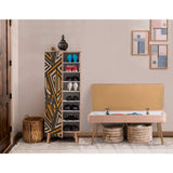 Set de mobilier pentru hol Vegas Sonomo - 200 - 0900 Hallway Furniture Set 10, Sonomo, 105x50x40 cm