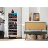 Set de mobilier pentru hol Vegas Sonomo - 200 - 0900 Hallway Furniture Set 34, Alb, 105x50x40 cm