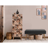 Set de mobilier pentru hol Vegas Sonomo - 200 - 0900 Hallway Furniture Set 7, Sonomo, 105x50x40 cm