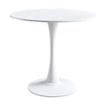 Set de mobilier pentru sufragerie cu masă și scaune Elijah-Aurora, Polipropilenă, Masa: , Scaune: 2 bucăți, Alb-Gri, 60x74 cm, foto produs 6