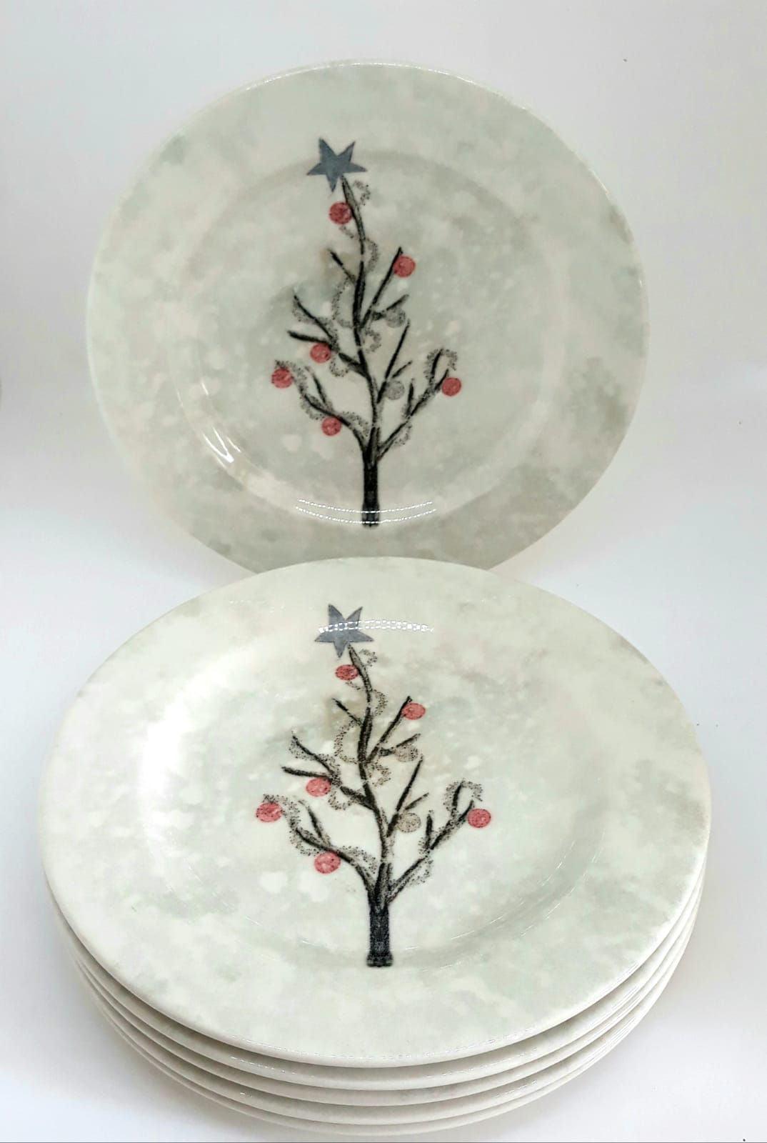 Set de servire pentru tort, Multicolor, 21x22x6 cm