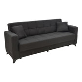 Set de sufragerie 2 piese Modesto, neagra, 85x215 cm, imagine suplimentara