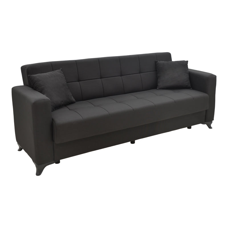 Set de sufragerie 2 piese Modesto, neagra, 85x215 cm, imagine suplimentara