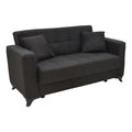 Set de sufragerie 2 piese Modesto, neagra, 85x215 cm, foto produs 6