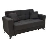 Set de sufragerie 2 piese Modesto, neagra, 85x215 cm, foto produs 6