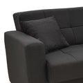 Set de sufragerie 2 piese Modesto, neagra, 85x215 cm, foto produs 7