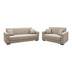 canapea Set de sufragerie 2 piese Vox, crem 83x214 cm