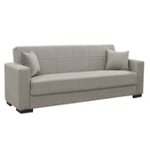 Set de sufragerie 2 piese Vox, Gri deschisa, 83x214 cm, imagine suplimentara